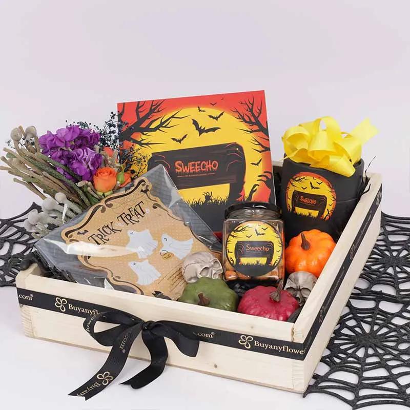 Halloween Wishes Gift Tray