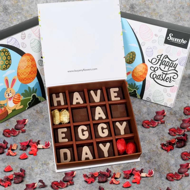 Have A Eggy Day Chocolates By Sweecho