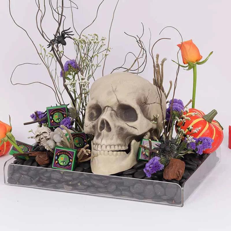 Head on the Tray Arrangement