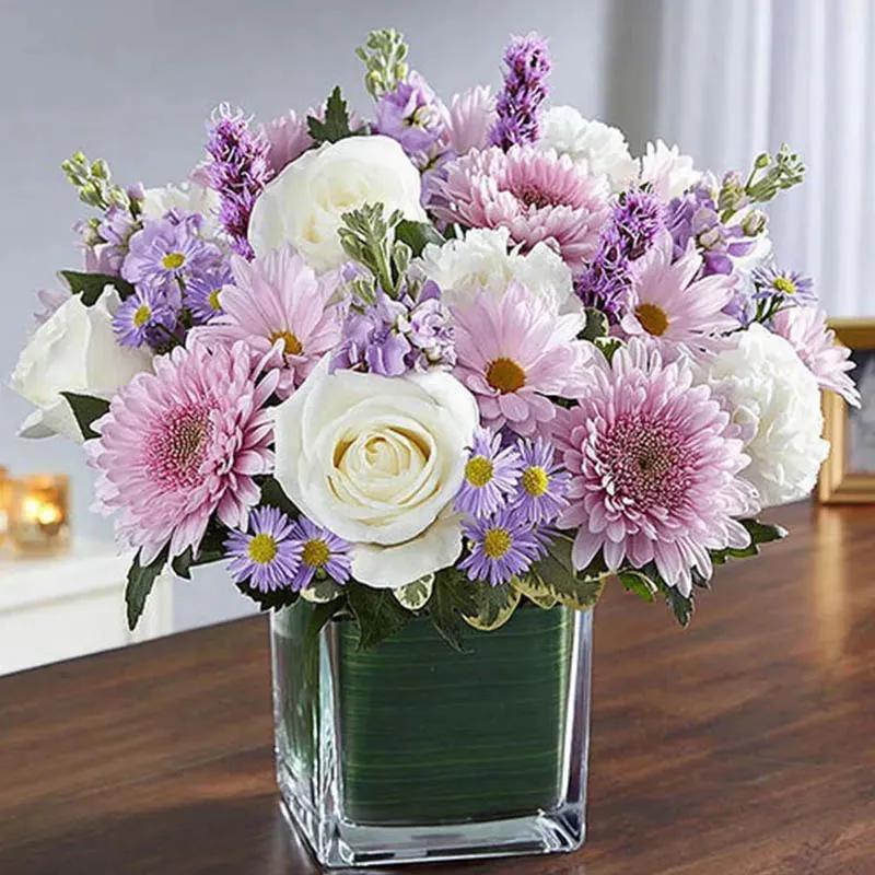 Healing Sorrow Lavender and White