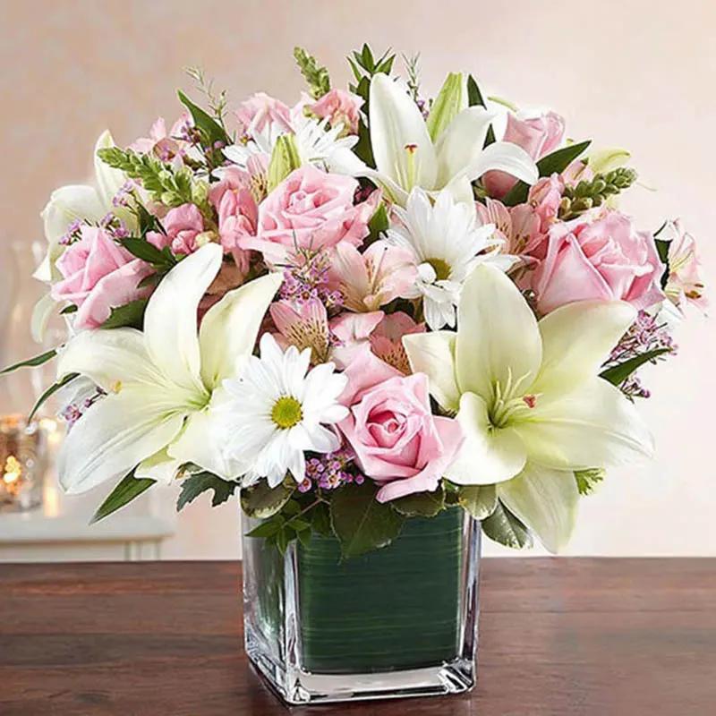 Healing Sorrow Pink and White
