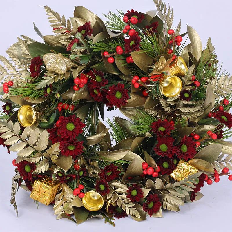 Holy Night Christmas Wreath