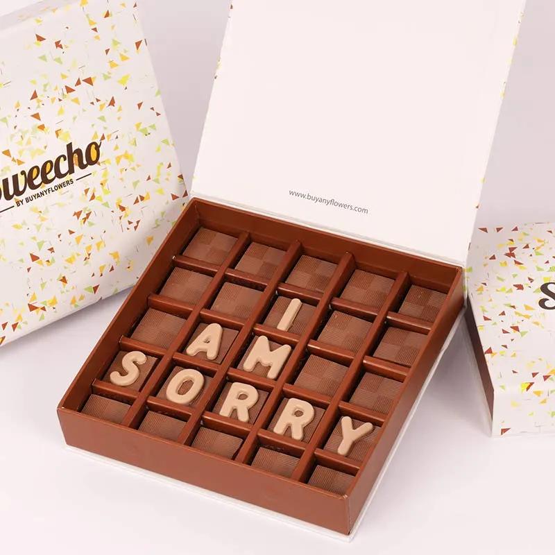 I Am Sorry Chocolates By Sweecho