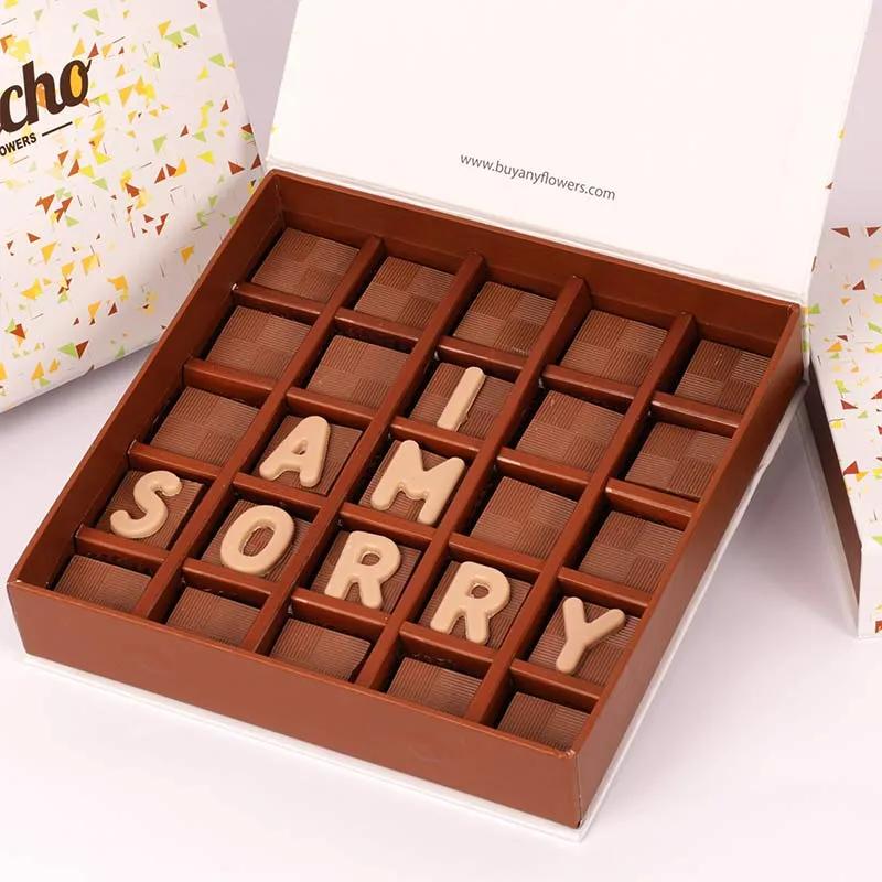 I Am Sorry Chocolates By Sweecho