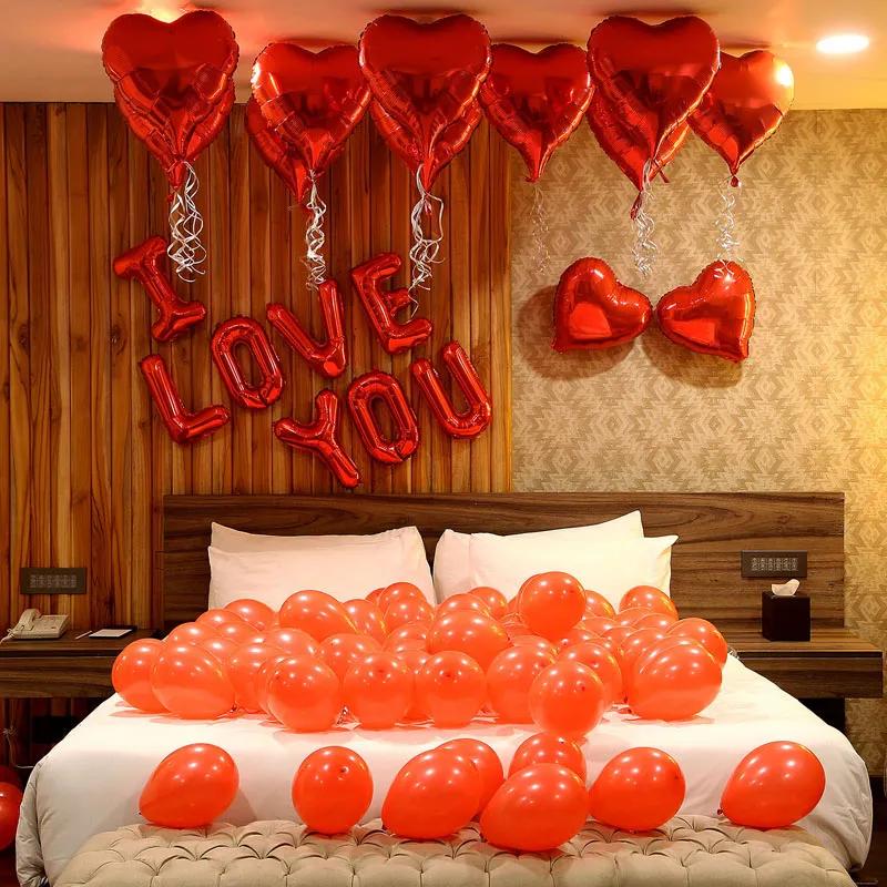 I Love You Balloon Decor