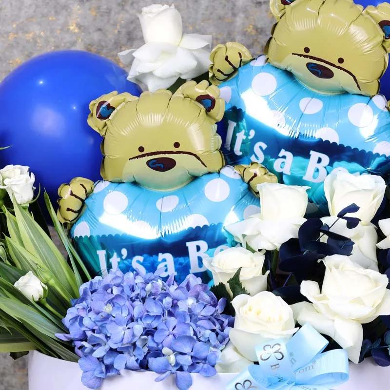 Its a Boy Balloon and Flower Box
