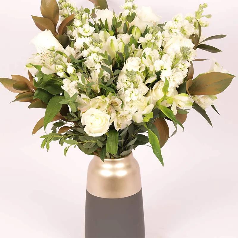 Ivory White Flower Arrangement