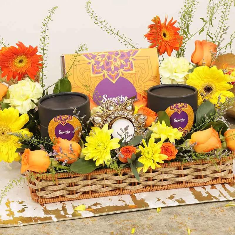 Joyful Festive Floral Hamper