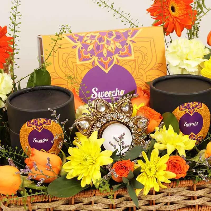 Joyful Festive Floral Hamper