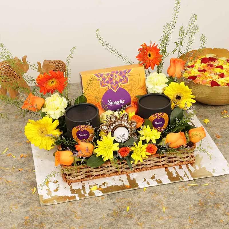 Joyful Festive Floral Hamper