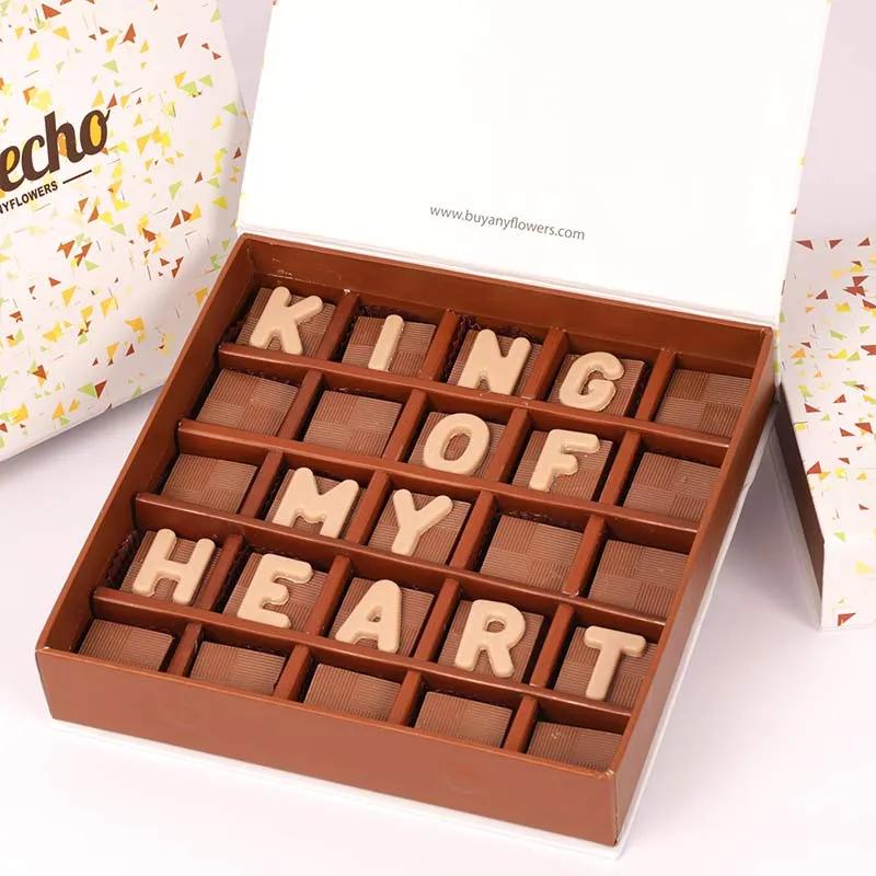 King of My Heart Chocolates By Sweecho