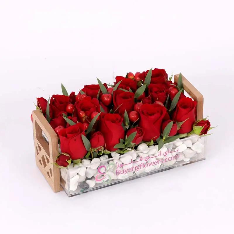 Love 11 Red Roses Arrangement