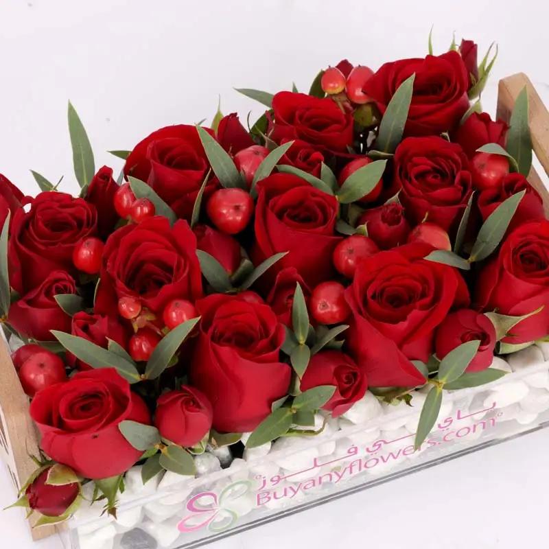 Love 11 Red Roses Arrangement