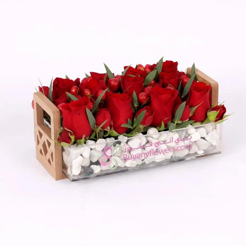 Love 11 Red Roses Arrangement