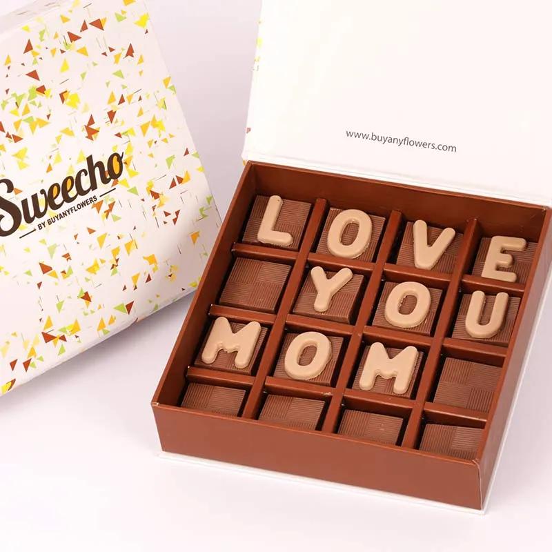 Love You Mom Chocolates By Sweecho