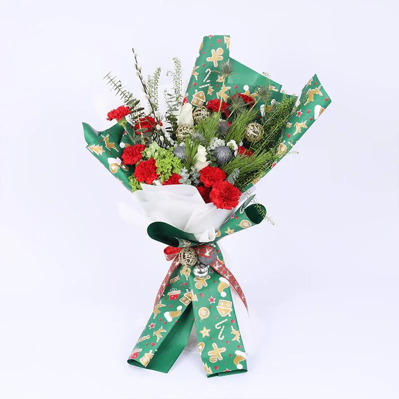 Merry Christmas Flower Bouquet