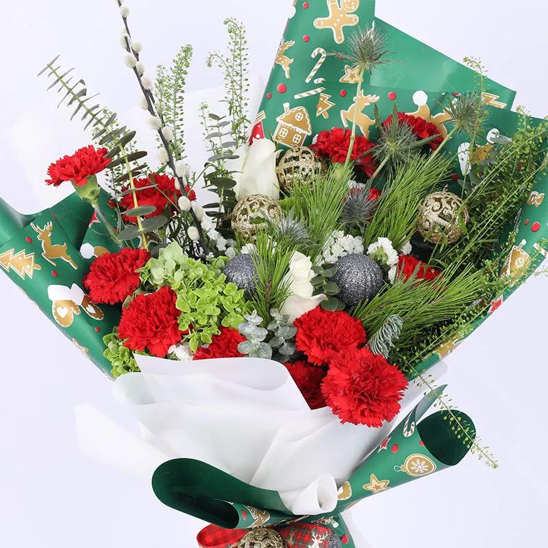 Merry Christmas Flower Bouquet