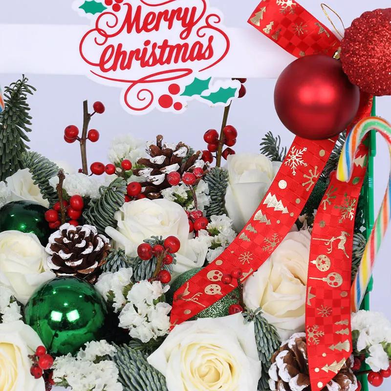 Merry Christmas Flower Tray