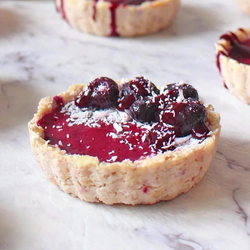 Mini Blueberry Tarts 4 Pcs