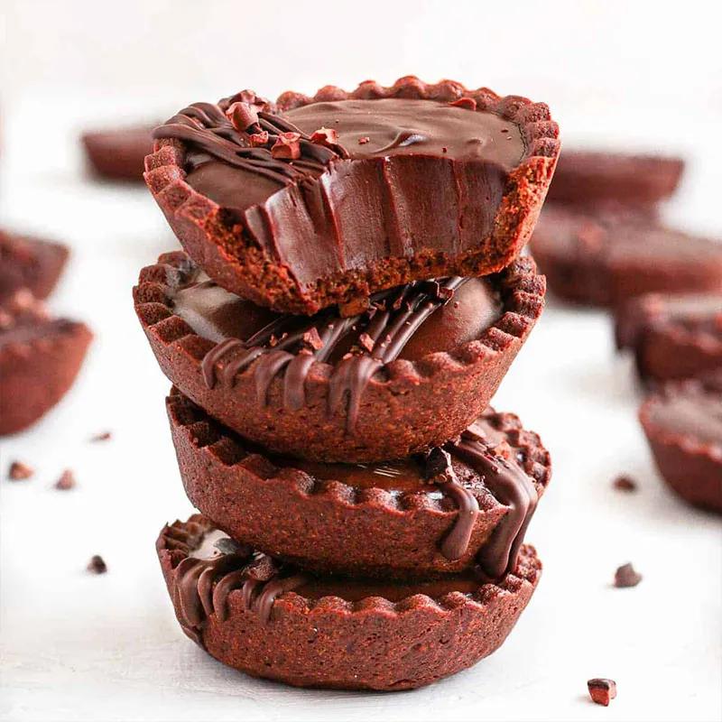 Mini Chocolate Tarts 4 Pcs
