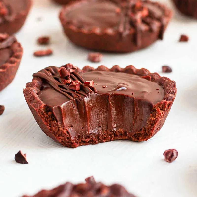 Mini Chocolate Tarts 4 Pcs