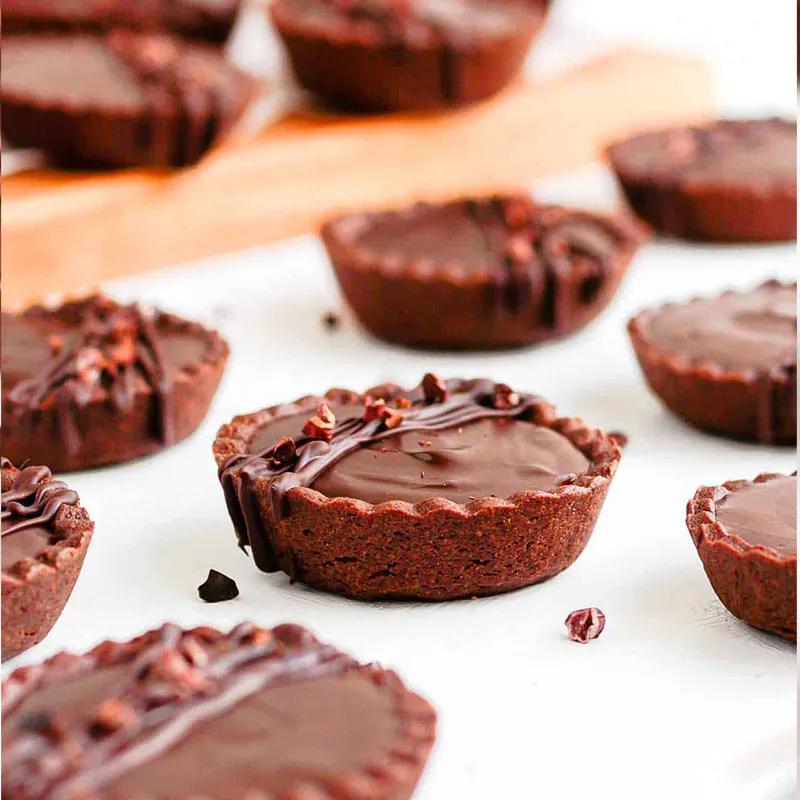 Mini Chocolate Tarts 4 Pcs