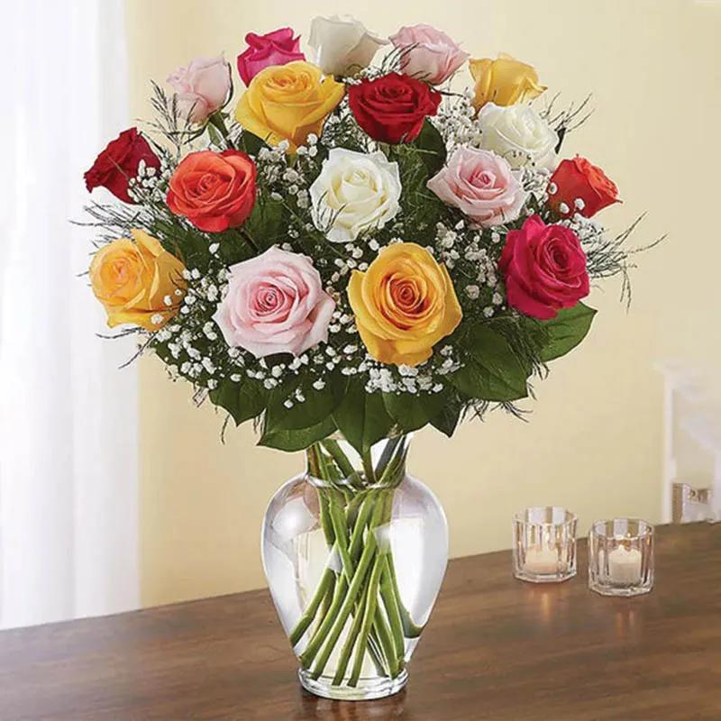Mix Presentation In Vase