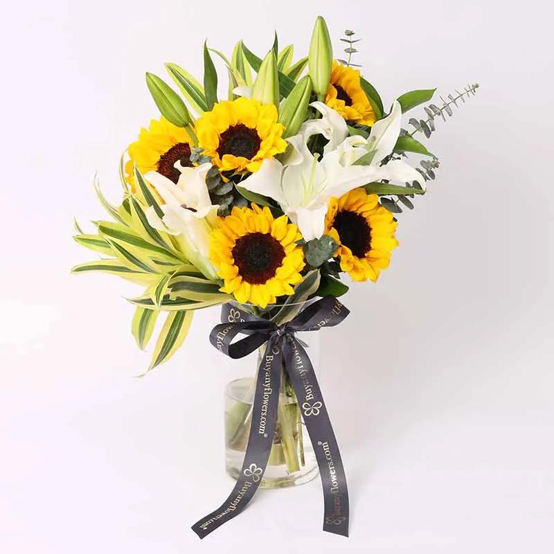Morning Glow in Vase