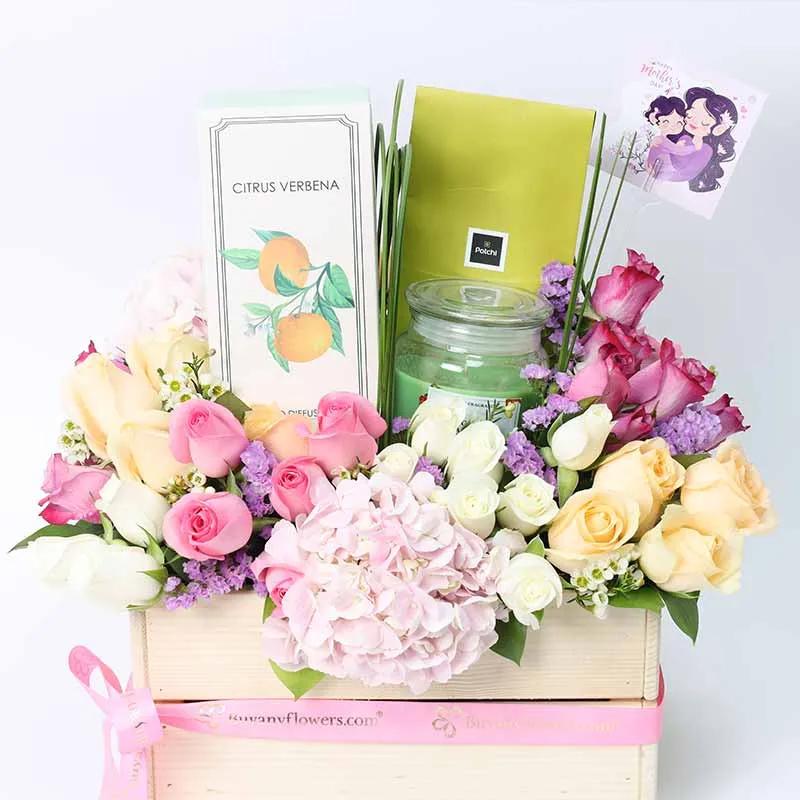 Mothers Day Abundance Flower Hamper