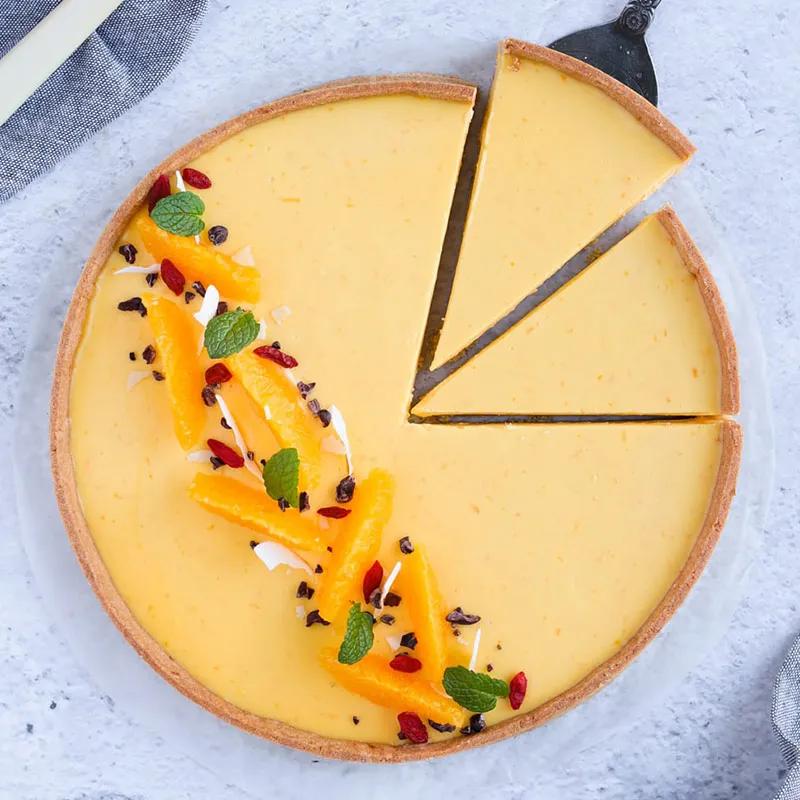 Orange Tart 8 Portion