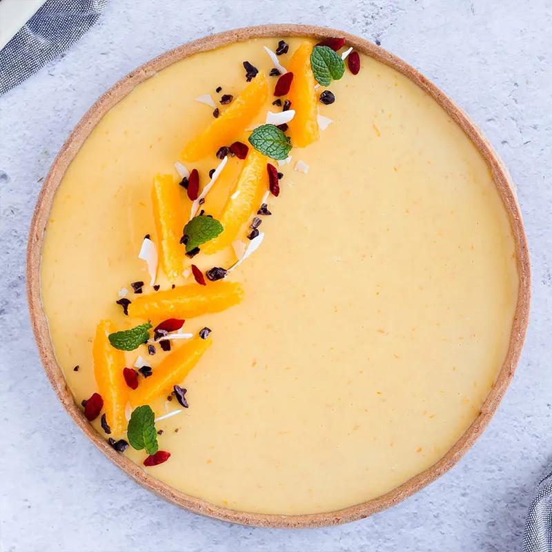 Orange Tart 8 Portion