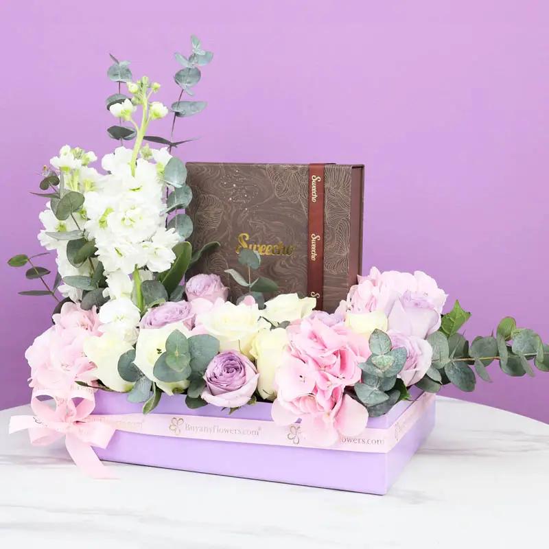 Pastel Chocolate Flower Arrangement