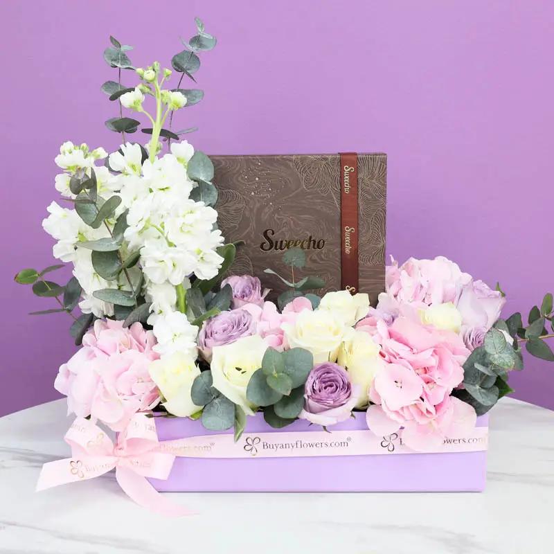 Pastel Chocolate Flower Arrangement