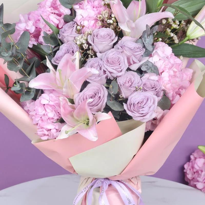 Pastel Elegance Mix Flower Bouquet