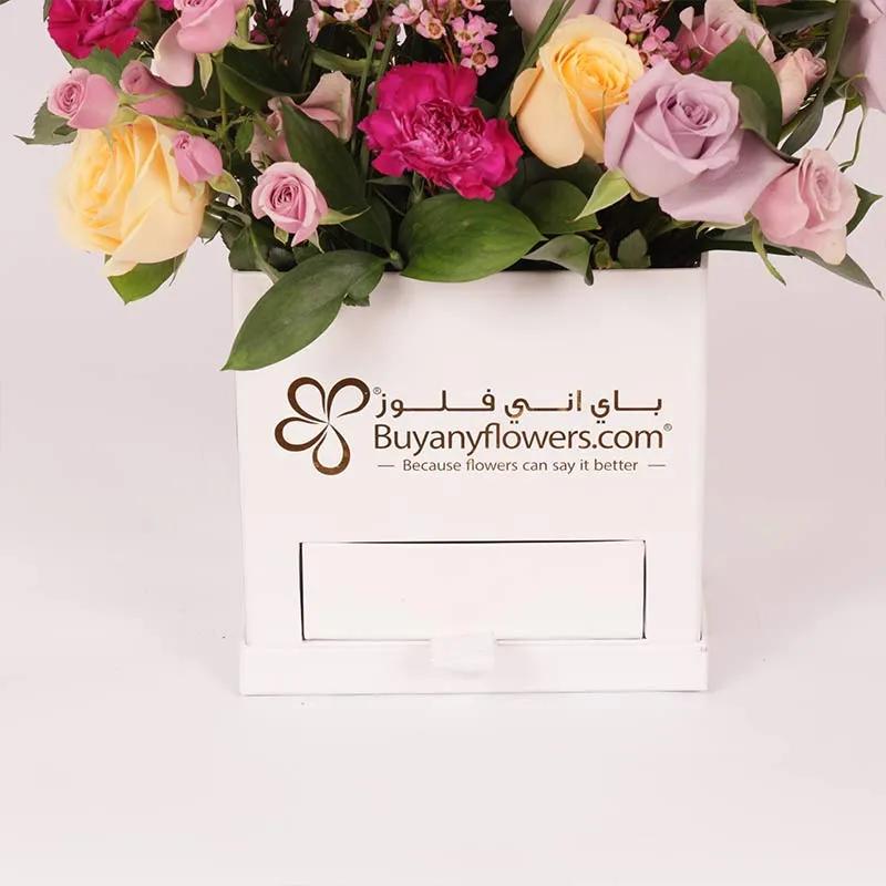 Pastel Hues Flower Box