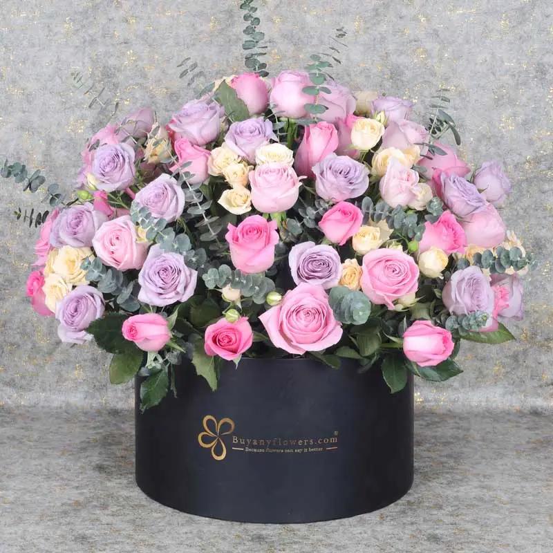 Pastel Beauty 85 Flower Box