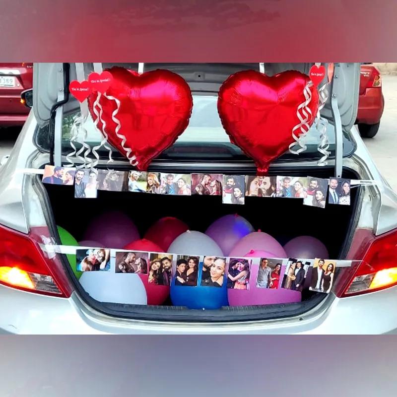 Personalised Car Trunk Decor