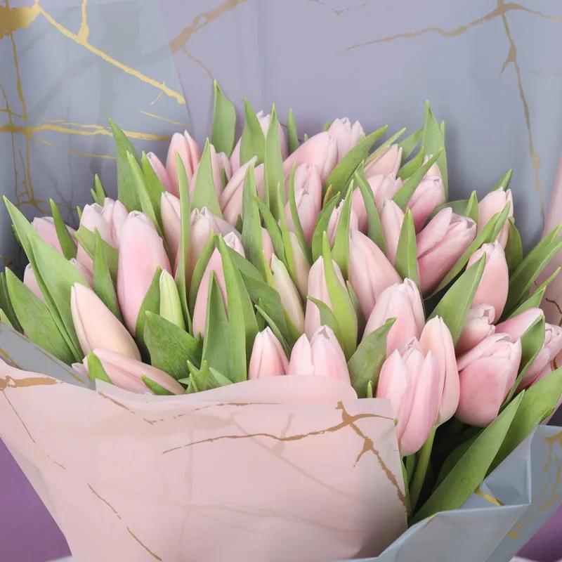 Pink Beauty 51 Tulips Bouquet