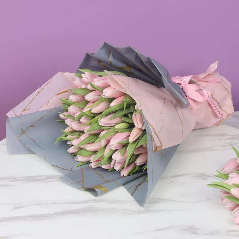 Pink Beauty 51 Tulips Bouquet