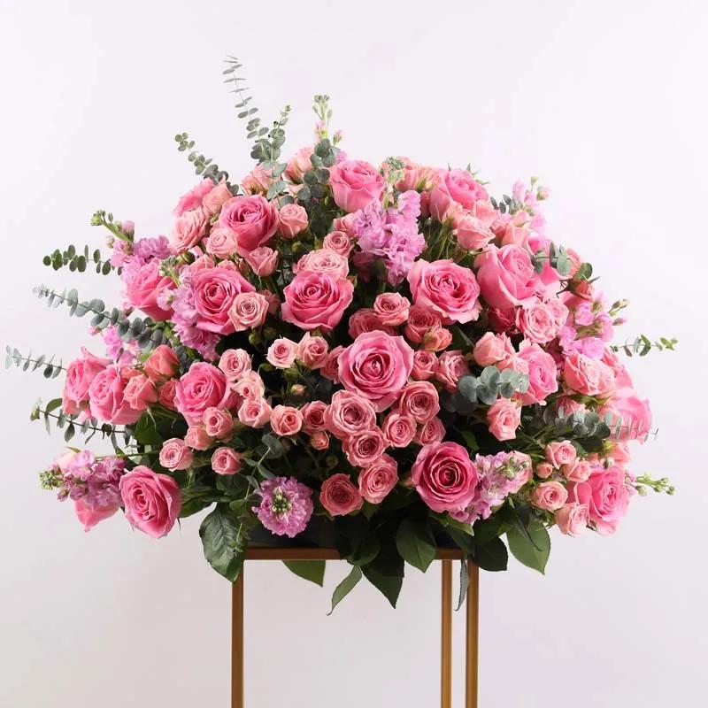 Pink Bliss Flower Stand Large