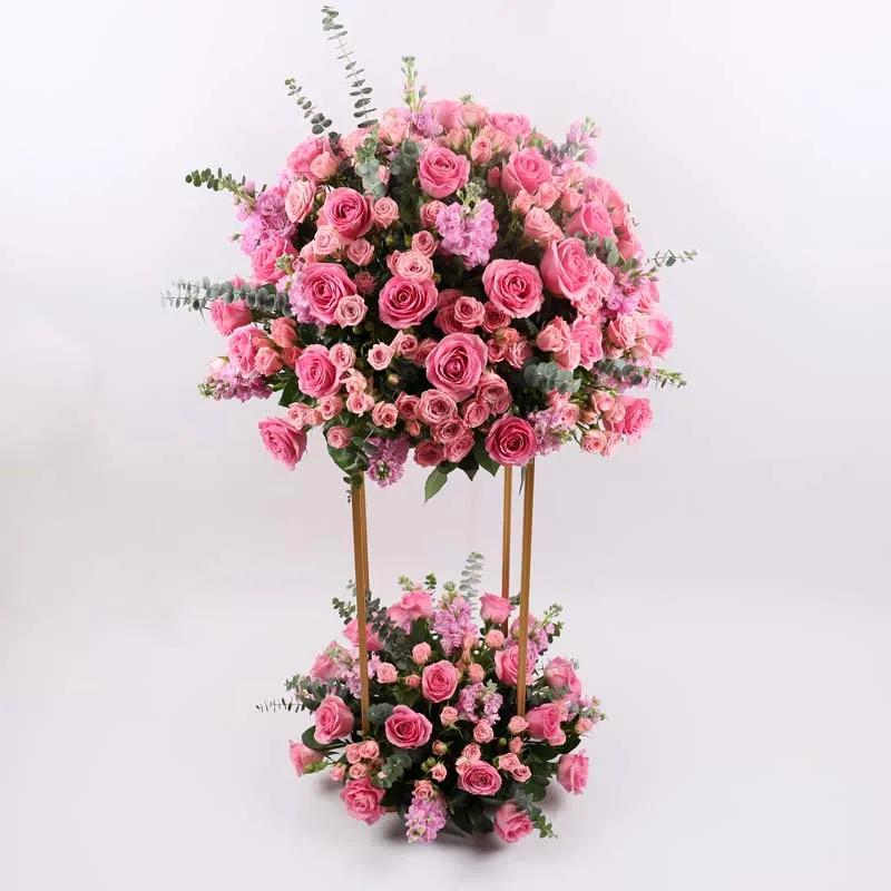 Pink Bliss Flower Stand Large