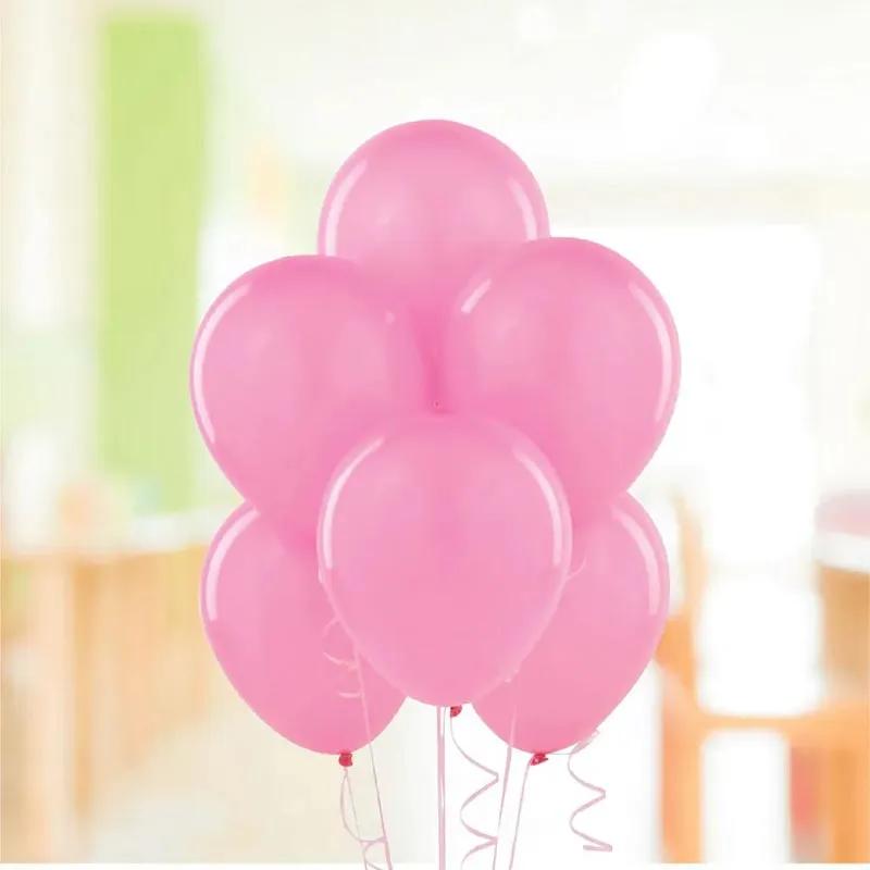 Pink Helium Balloons 10 Pcs