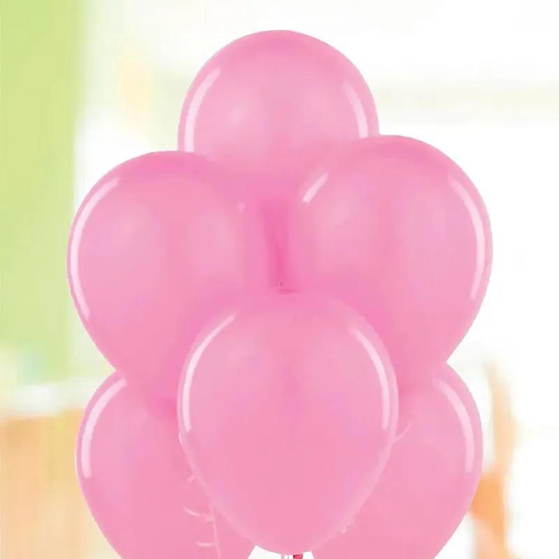 Pink Helium Balloons 10 Pcs