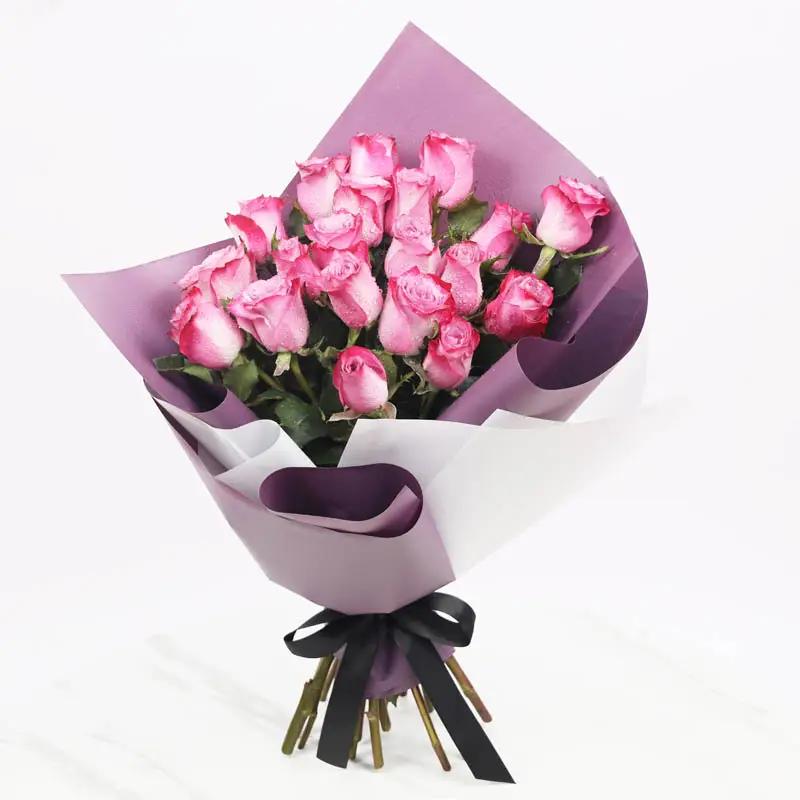 Poise 21 Purple Roses Bouquet