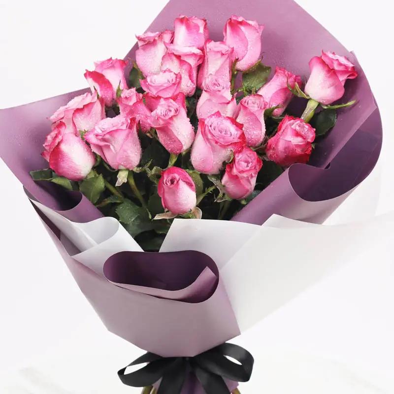 Poise 21 Purple Roses Bouquet