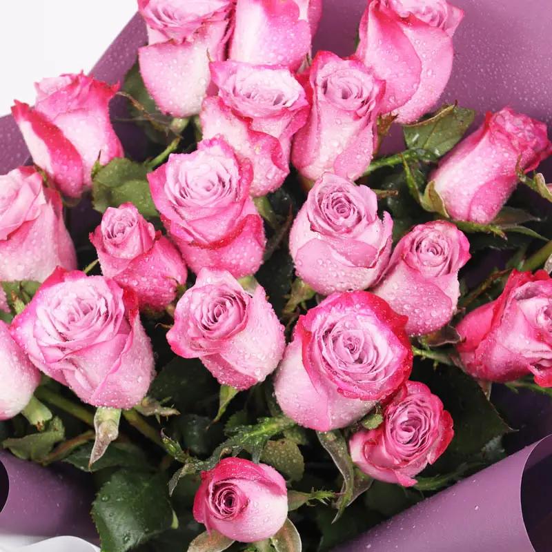 Poise 21 Purple Roses Bouquet