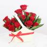 Present 15 Red Roses Box