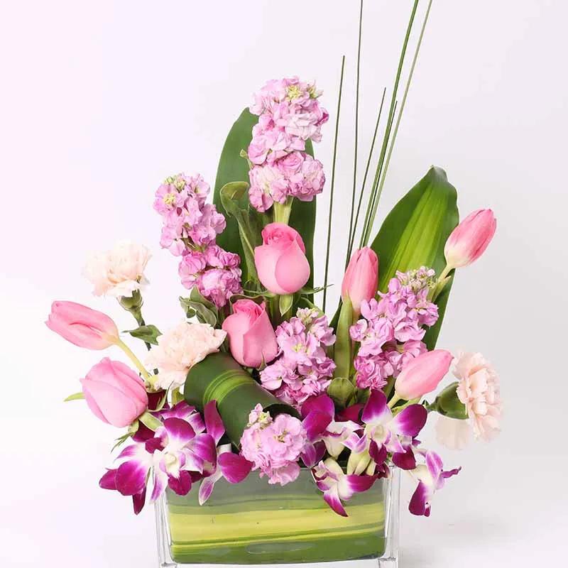 Pretty Lady Vase Arrangement
