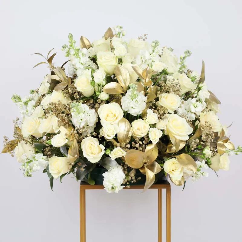 Pure and Gold Flower Stand XXL