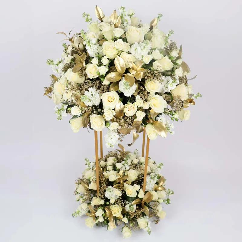 Pure and Gold Flower Stand XXL